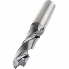 Kennametal - 3mm 140° Helical Flute Solid Carbide Screw Machine Drill Bit - Caliber Tooling