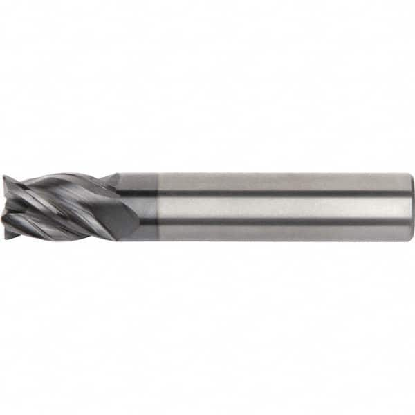 Kennametal - 14mm Diam 4 Flute Solid Carbide 0.25mm Chamfer Width Corner Chamfer End Mill - Caliber Tooling