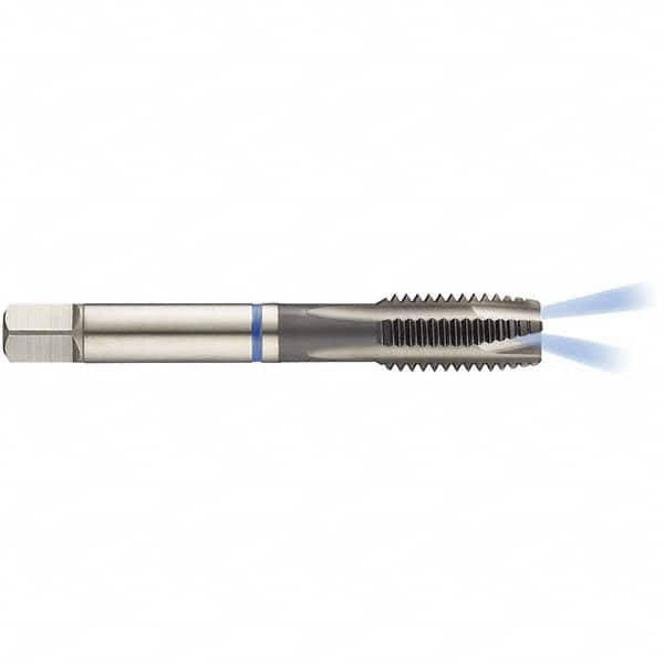 Spiral Point Tap: 5/16-18, UNC, 3 Flutes, Plug, 2BX, HSS-E, Slidur Finish 90 mm OAL, Right Hand, H5/H6, Series 4660