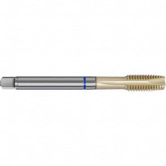 Spiral Point Tap: 1/2-14, BSP, 4 Flutes, Plug, X, Sirius Finish 25 mm Thread Length, 125 mm OAL, Right Hand, Series 4220