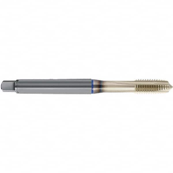 Spiral Point Tap: M12 x 1.75, Metric, 3 Flutes, Plug, 6GX, HSS-E, Sirius Finish 110 mm OAL, Right Hand, D10/D11 Series 4638