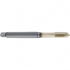 Spiral Point Tap: M18 x 2.5, Metric, 4 Flutes, Plug, HSS-E, Sirius Finish 125 mm OAL, Right Hand, D16/D17, Series 4640