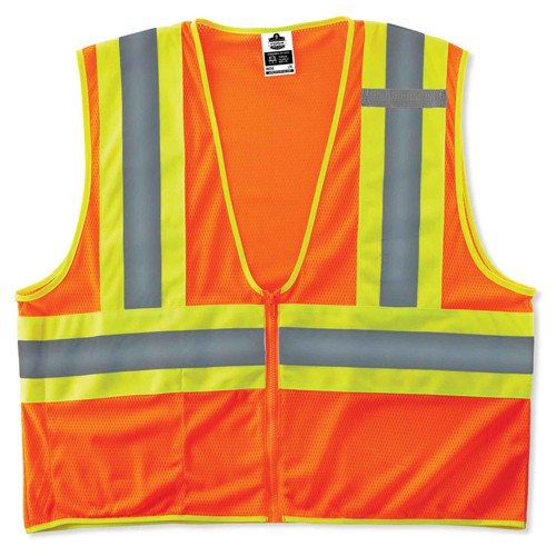 8229Z S/M Orange Econ 2-Tone Vest Type R Class 2 - Caliber Tooling