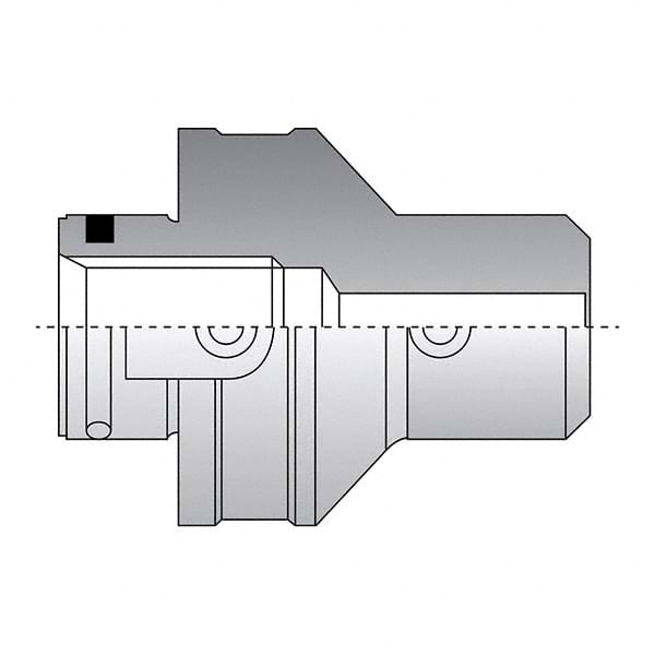 Allied Machine and Engineering - 65mm Diam Radial Clamp Cylindrical Shank Adapter Modular Reamer Body - Caliber Tooling