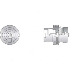 Allied Machine and Engineering - 63mm Diam Radial Clamp HSK Modular Reamer Body - Caliber Tooling