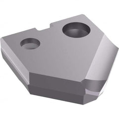 Allied Machine and Engineering - 41/64" Diam 90° Seat Size 0 Spade Drill Insert - Caliber Tooling