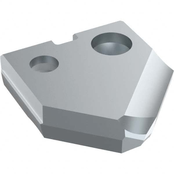 Allied Machine and Engineering - 41/64" Diam 90° Seat Size 0 Spade Drill Insert - Caliber Tooling