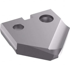 Allied Machine and Engineering - 47/64" Diam 90° Seat Size 1 Spade Drill Insert - Caliber Tooling