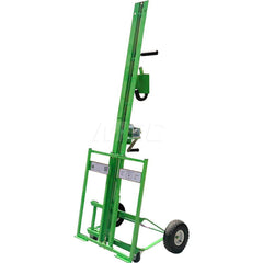 HangPro - Panel Lifts; LiftType: Drywall ; Drive Type: Hand Crank ; Maximum Height: 120 (Inch); Panel Size: 4x16 ; Load Capacity: 150 ; Material: Steel - Exact Industrial Supply