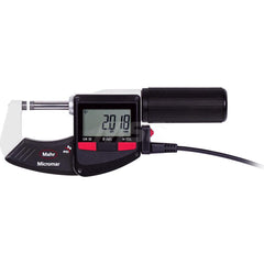 Mahr - Electronic Outside Micrometers; Type: Digital Outside Micrometer ; Minimum Measurement (Decimal Inch): 1 ; Minimum Measurement (mm): 25 ; Maximum Measurement (mm): 50 ; Thimble Type: Ratchet ; Calibrated: Yes - Exact Industrial Supply