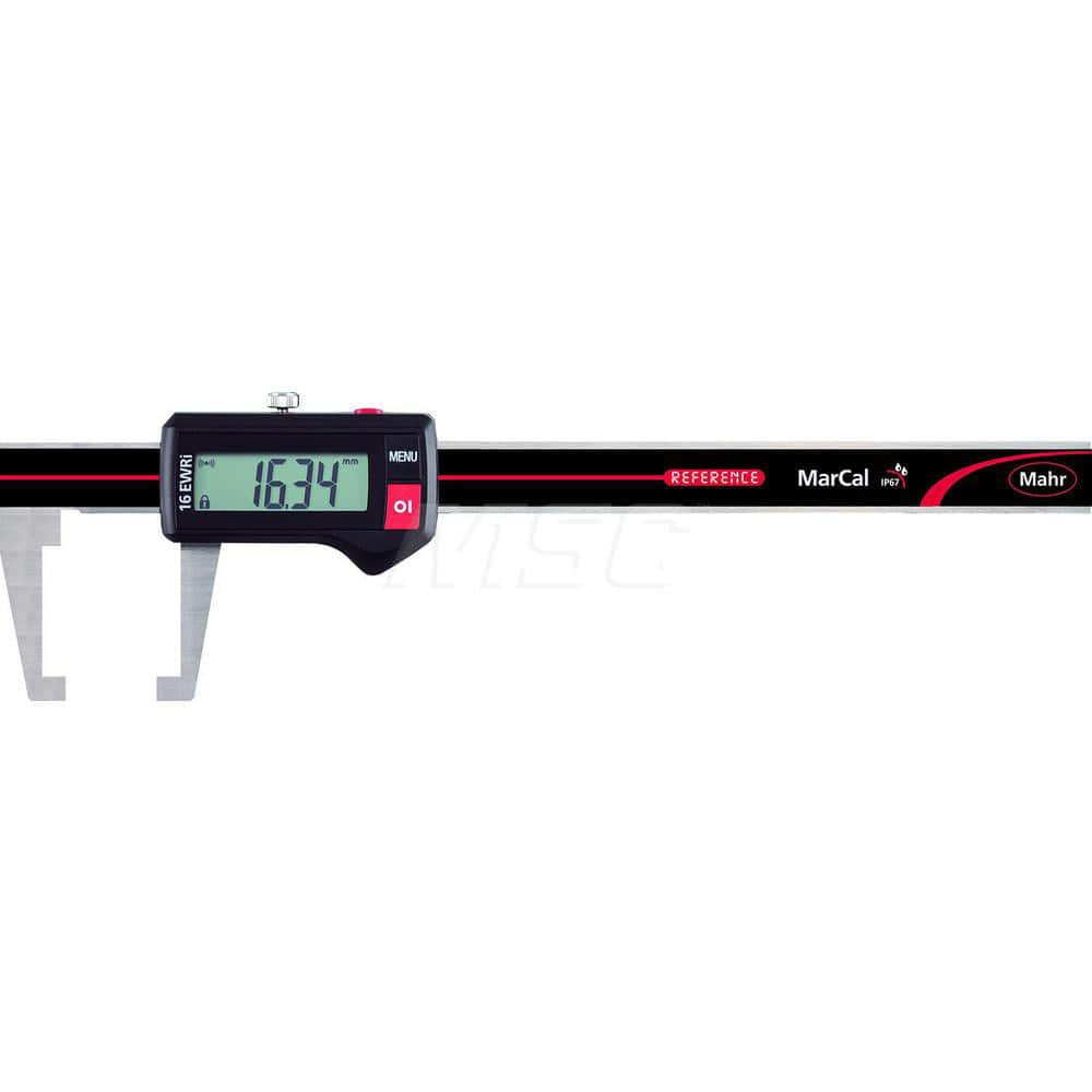 Mahr - Electronic Calipers; Minimum Measurement (mm): 0.00 ; Minimum Measurement (Decimal Inch): 0.0000 ; Maximum Measurement (Decimal Inch): 6 ; Maximum Measurement (mm): 150.00 ; Accuracy Plus/Minus (Decimal Inch): 0.0010 ; Accuracy Plus/Minus (mm): 0. - Exact Industrial Supply