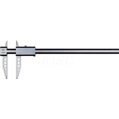 Mahr - Vernier Calipers; Minimum Measurement (mm): 0 ; Minimum Measurement (Decimal Inch): 0 ; Maximum Measurement (Decimal Inch): 31.4 ; Maximum Measurement (mm): 800.00 ; Graduation (mm): 0.02 ; Jaw Depth (mm): 150.00 - Exact Industrial Supply