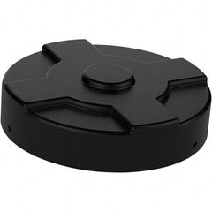 Vestil - 55 Gal, Polyethylene Drum Cover - 24-3/4" Diam, Rigid Smooth Liner - Caliber Tooling