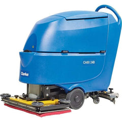 Clarke - 20" Cleaning Width, Battery Powered Walk Behind & Floor Scrubber - 1 hp, 2,250 RPM, 47" Water Lift, 16 Gal Tank Capacity, Series CA60 - Caliber Tooling