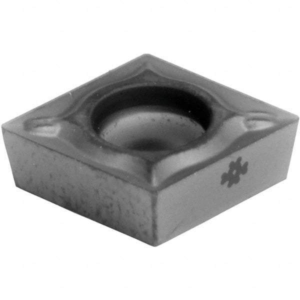 Sumitomo - CCMT21.50.5 ESU Grade AC5015S Carbide Turning Insert - TiAlSiN Finish, 80° Diamond, 1/4" Inscr Circle, 3/32" Thick, 0.0078" Corner Radius - Caliber Tooling