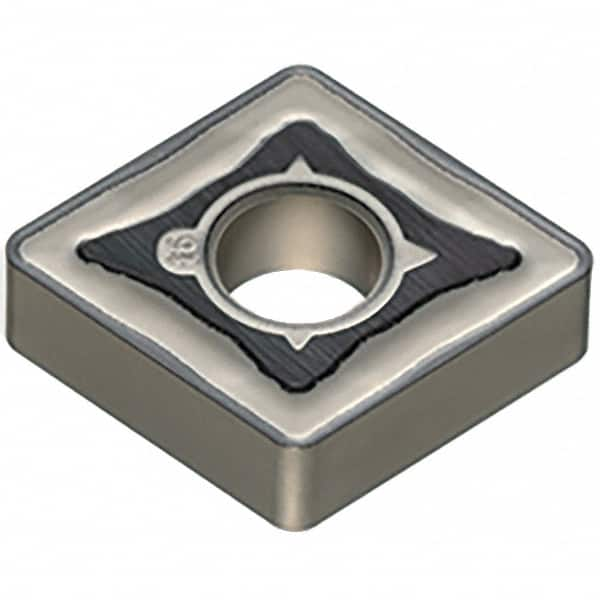 Sumitomo - CNMG866 EEM Grade AC5025S Carbide Turning Insert - TiAlSiN Finish, 80° Diamond, 1" Inscr Circle, 3/8" Thick, 0.0938" Corner Radius - Caliber Tooling