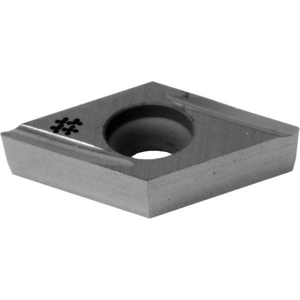 Sumitomo - DCGT32.50 RFX Grade AC5015S Carbide Turning Insert - TiAlSiN Finish, 55° Diamond, 3/8" Inscr Circle, 3/32" Thick, 0.0039" Corner Radius - Caliber Tooling