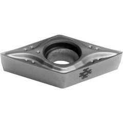 Sumitomo - DCGT32.52 MESI Grade AC5025S Carbide Turning Insert - TiAlSiN Finish, 55° Diamond, 3/8" Inscr Circle, 0.156" Thick, 0.0313" Corner Radius - Caliber Tooling