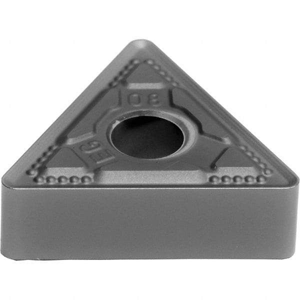 Sumitomo - TNMG331 EEG Grade AC5025S Carbide Turning Insert - TiAlSiN Finish, 60° Triangle, 3/8" Inscr Circle, 3/16" Thick, 0.0156" Corner Radius - Caliber Tooling