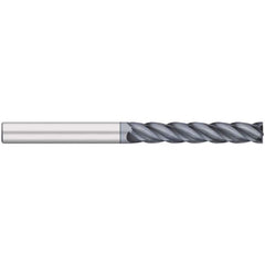 Titan USA - Square End Mills; Mill Diameter (Inch): 3/4 ; Mill Diameter (Decimal Inch): 0.7500 ; Number of Flutes: 4 ; Length of Cut (Inch): 4 ; Length of Cut (Decimal Inch): 4.0000 ; Material: Solid Carbide - Exact Industrial Supply