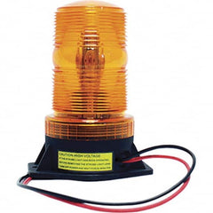 Railhead Corporation - Strobe & Flashing Lights Light Type: Single; Double; Quad; Revolving Lens Color: Amber - Caliber Tooling