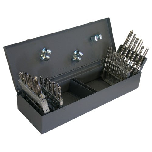 36 Piece NC/NF Drill and Tap Set - Exact Industrial Supply