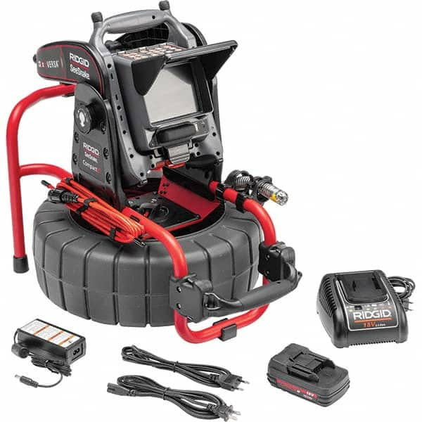 Ridgid - Inspection Cameras & Video Borescopes Type: Inspection Camera Kit Probe Length (Meters): 30.00 - Caliber Tooling