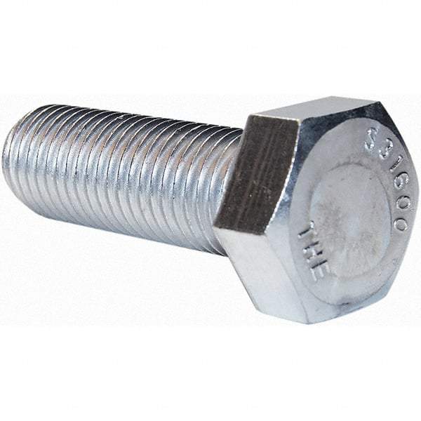 Value Collection - 1-8 2-1/4" Long Hex Head Cap Screw - Fully Threaded, 316 Stainless Steel, Uncoated - Caliber Tooling