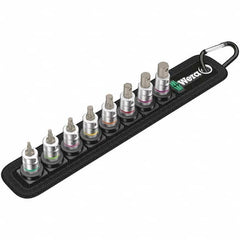 Wera - Hex & Torx Bit Socket Sets Type: Hex Bit Socket Set Drive Size: 1/4 - Caliber Tooling