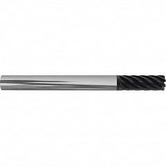 Accupro - 1/2" Diam 7 Flute Solid Carbide 0.06" Corner Radius End Mill - Caliber Tooling