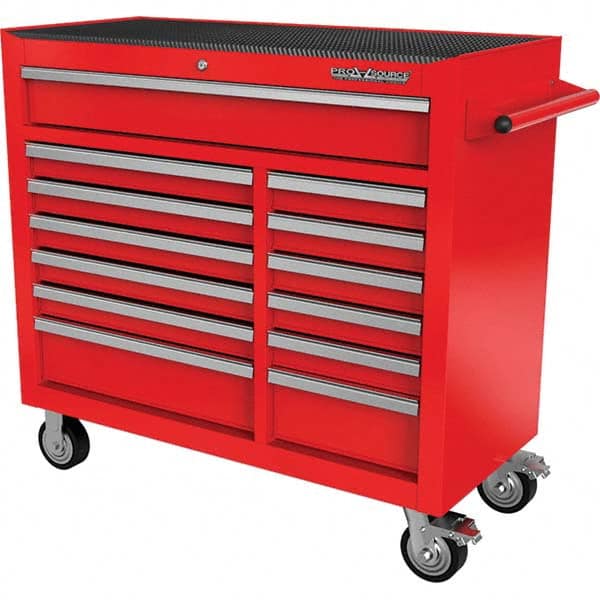 PRO-SOURCE - 13 Drawer 1,540 Lb Capacity Steel Tool Roller Cabinet - Caliber Tooling