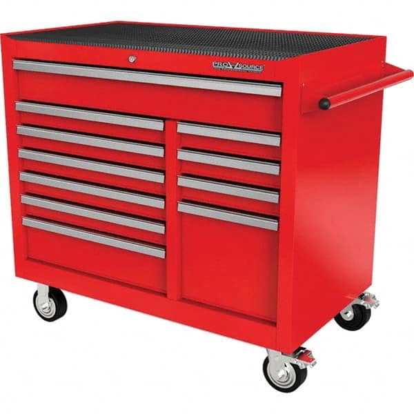 PRO-SOURCE - 11 Drawer 1,540 Lb Capacity Steel Tool Roller Cabinet - Caliber Tooling