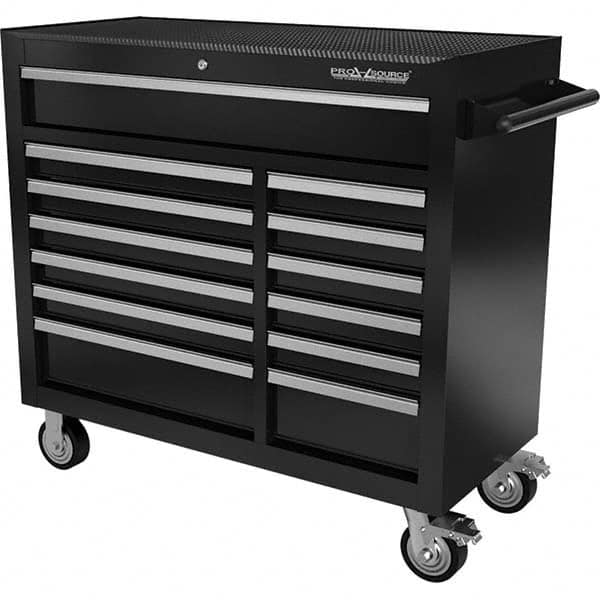 PRO-SOURCE - 13 Drawer 1,540 Lb Capacity Steel Tool Roller Cabinet - Caliber Tooling