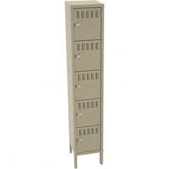 Tennsco - 5 Door, 5 Tier, Welded Locker - Caliber Tooling