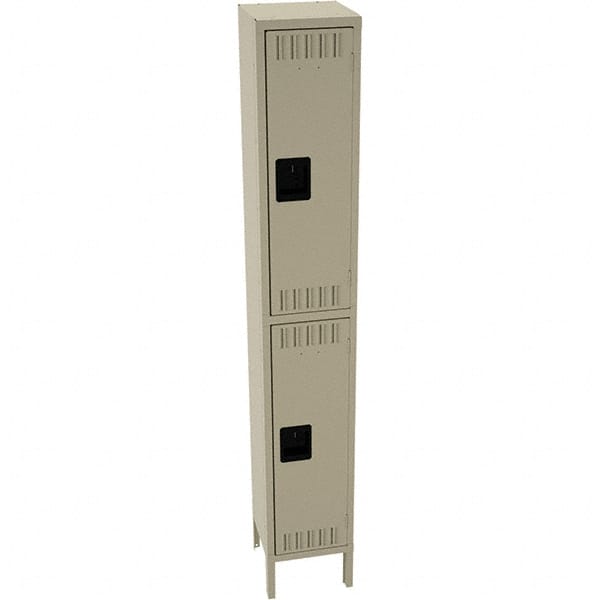 Tennsco - 2 Door, 2 Tier, Welded Locker - Caliber Tooling