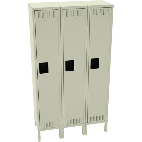 Tennsco - 3 Door, Single Tier, Locker - Caliber Tooling