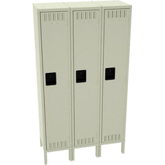 Tennsco - 3 Door, Single Tier, Locker - Caliber Tooling