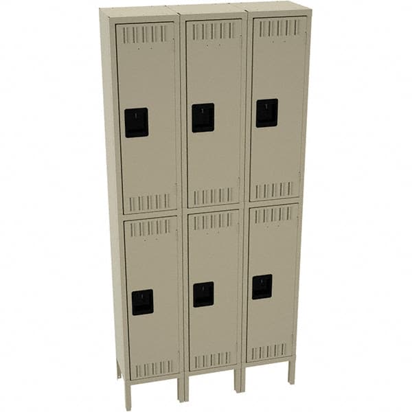 Tennsco - 6 Door, Double Tier, Locker - Caliber Tooling