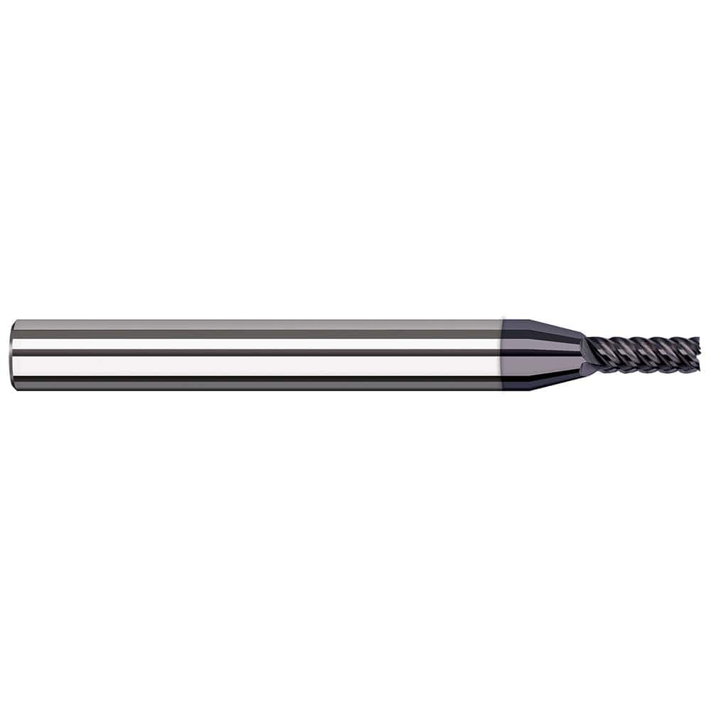 Harvey Tool - Square End Mills Mill Diameter (Decimal Inch): 0.0250 Length of Cut (mm): 1.9000 - Caliber Tooling