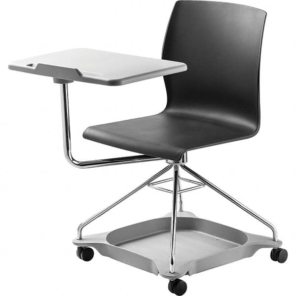 NPS - Swivel & Adjustable Office Chairs   Type: Mobile Tablet Chair    Color: Black - Caliber Tooling