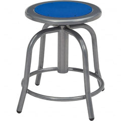 NPS - Swivel & Adjustable Stools Type: Adjustable Height Swivel Stool Base Type: Steel - Caliber Tooling