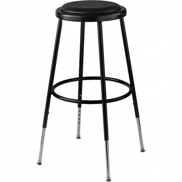 NPS - Swivel & Adjustable Stools Type: Adjustable Height Stool Base Type: Steel - Caliber Tooling