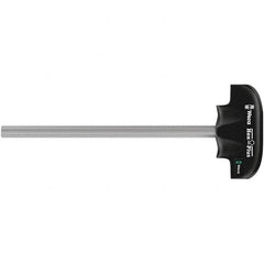 Wera - 6mm Standard Hex Driver - 350mm Blade Length, T Handle, 394mm OAL - Caliber Tooling