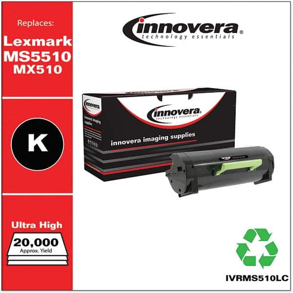 innovera - Office Machine Supplies & Accessories For Use With: Lexmark MS510DN, MS610DE, MS610DN, MS610DTE, MS610DTN, MX510DE, MX510DTE, MX511DE, MX511DHE, MX511DTE, MX610DE, MX611DE, MX611DFE, MX611DHE, MX611DTE Nonflammable: No - Caliber Tooling