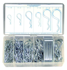 150 Pc. Hitch Pin Clip Assortment - Caliber Tooling