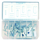 58 Pc. Machinery Key Assortment - Caliber Tooling