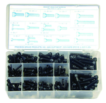 190 Pc. Socket Head Cap Screw Assortment - Caliber Tooling