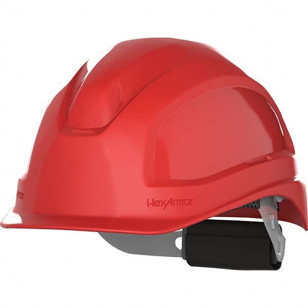 HexArmor - ANSI Type I Class E 6-Point Ratchet Short Brim Hard Hat - Caliber Tooling