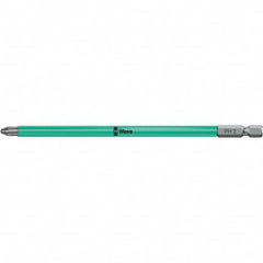 Wera - Phillips Screwdriver Bits Type: Phillips Bit Point Size: 2 - Caliber Tooling