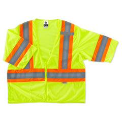 8330Z L/ XL Lime 2-Tone Vest Type R Class 3 - Caliber Tooling